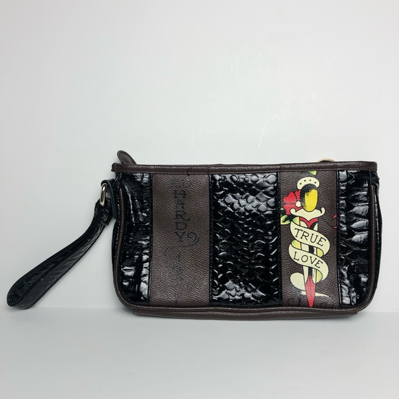 Ed Hardy Handbags - Ed Hardy Clutch